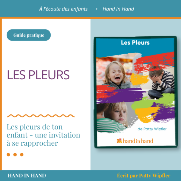 Les pleurs, couverture du guide pratique Hand in hand